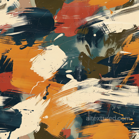 Stylized Artistic Brushstroke Camouflage PBR Texture Color Camouflage texture preview