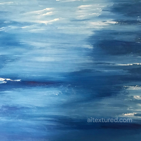 Blue Painted Plaster Texture with Brush Stroke Details Plastic texture preview