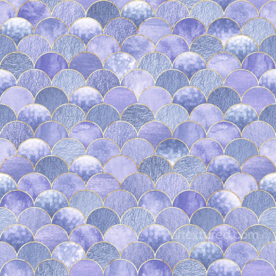 Mermaid Scale Texture with Blue-Violet Pattern and Soft Metallic Sheen Mermaid Scale texture preview