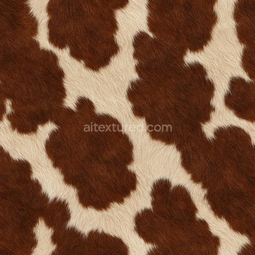Detailed Cowhide Texture Seamless 1024X1024