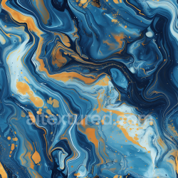 seamless Seamless 3D Blue Marble PBR Texture Featuring Polished Gold Vein Patterns texture 8k free download PBR