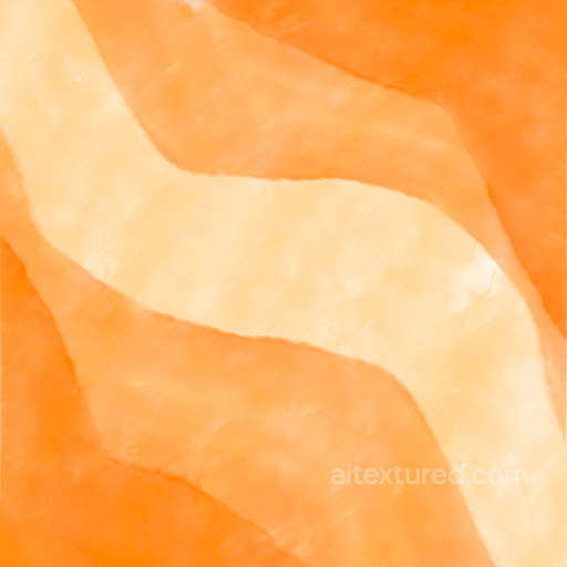 Watercolor Texture Featuring Soft Orange and Cream Wave Patterns seamless Watercolor texture PBR texture