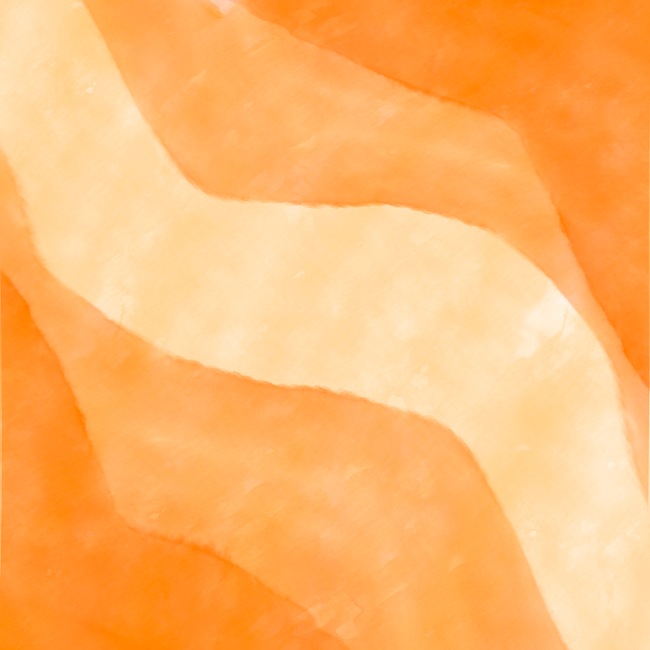 Watercolor Featuring Soft Orange and Cream Wave Patterns seamless PBR texture preview