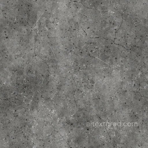 Asphalt or Concrete Texture with Cracks and Pitting | Free PBR seamless Concrete PBR texture