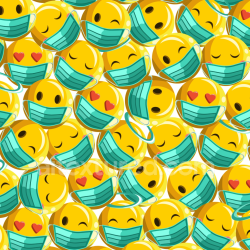 seamless Seamless 3D PBR Happy Face Pattern Texture with Masked Emoticons texture 8k free download PBR