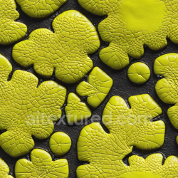 seamless Seamless 3D PBR cracked yellow-green leather texture with irregular shapes texture 8k free download PBR