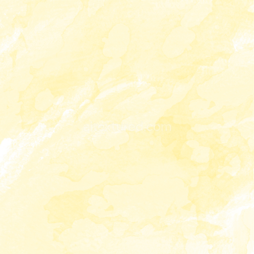 Seamless 3D PBR Light Yellow Watercolor Texture with Soft Organic Patterns