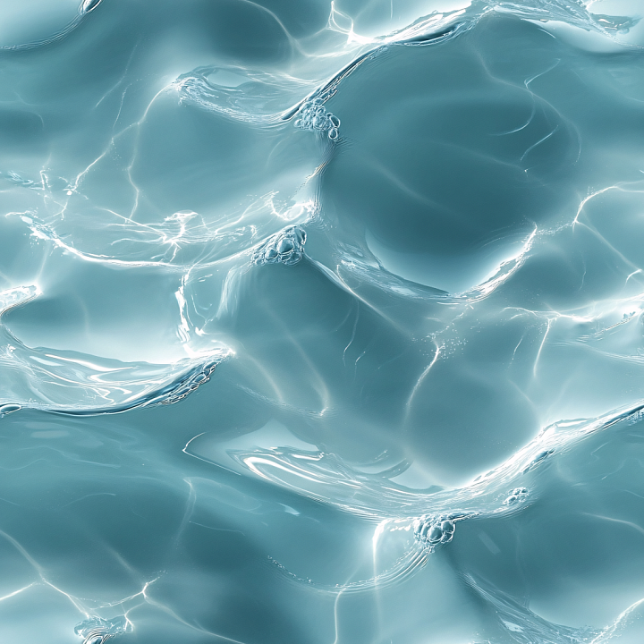 Water Featuring Realistic Calm Pool Water with Gentle Waves and Light R… seamless PBR texture preview