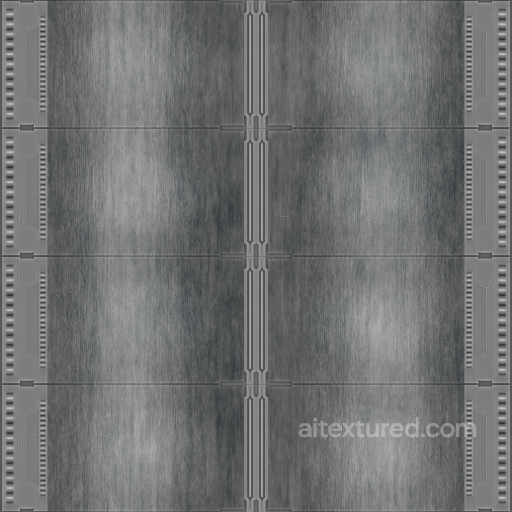 Fabric Metal Metallic Pattern Sci Science Fiction - Seamless PBR Texture seamless Metal PBR texture