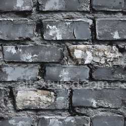 seamless Seamless 3D PBR Cracked and Worn Painted Brick Wall Texture in Muted Blues and Grays texture 8k free download PBR
