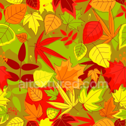 seamless Seamless 3D PBR Texture of Vibrant Autumn Leaves Pattern with Warm Tones texture 8k free download PBR