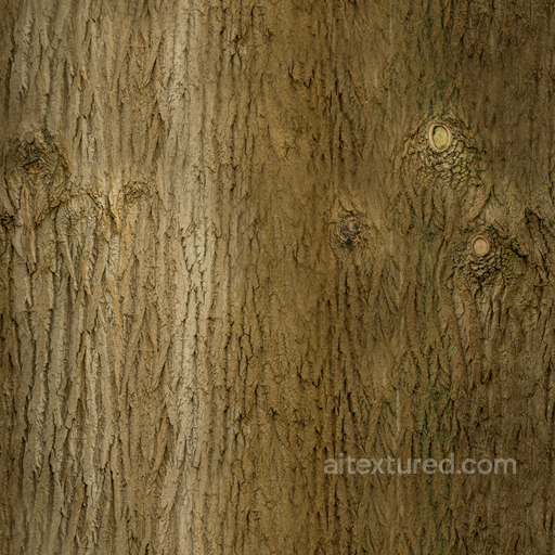 Bark Tree - Bark Brown Bark Tree Forest Knots seamless Bark PBR texture