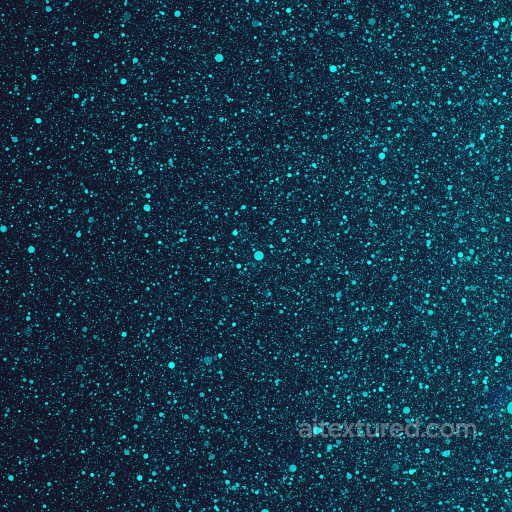 Blue Glitter Texture with Varied Speckled Sparkle seamless Glitter PBR texture