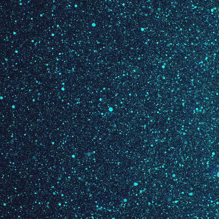Blue Glitter with Varied Speckled Sparkle seamless PBR texture preview