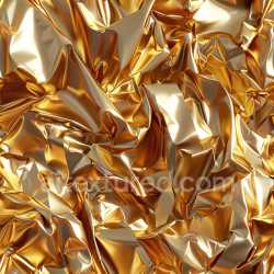 seamless Seamless 3D PBR Texture of Glossy Gold Wrinkled Fabric with High Reflectivity texture 8k free download PBR