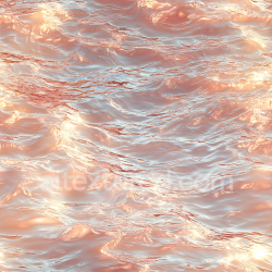 seamless Seamless 3D Water PBR Texture Featuring Soft Waves and Warm Sunset Glow texture 8k free download PBR