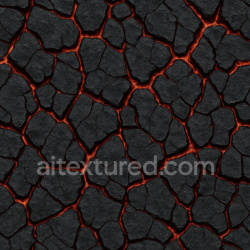 seamless Dry Lava Texture texture 1024x1024 free download PBR