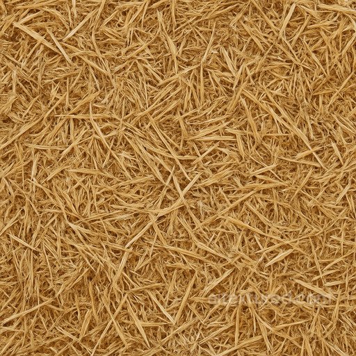 Compact Barn Straw Seamless Texture seamless Hay-straw PBR texture