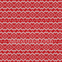 seamless Seamless 3D PBR Texture of Red and White Christmas Knit Pattern texture 8k free download PBR