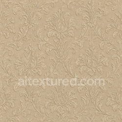 seamless Seamless 3d texture pbr 8k vintage damask wallpaper with embossed floral pattern texture 8k free download PBR