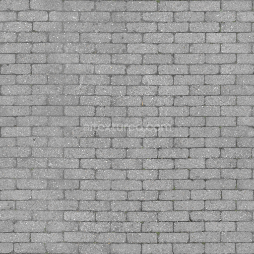 Paving Stones Seamless Tileable Texture Gray Pbr Realistic Surface Coarse