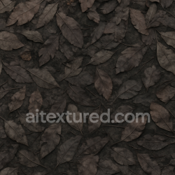 seamless Seamless 3d texture pbr 8k dry leaves and dead leaves ground cover for Halloween texture 8k free download PBR