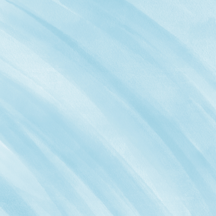 Soft Blue Watercolor Paper with Subtle Brush Strokes seamless PBR texture preview