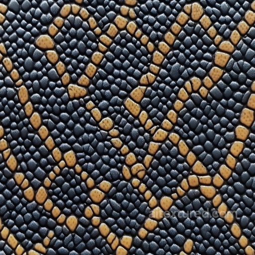 reptile skin PBR texture with intricate scale detail and natural color variation seamless Skin PBR texture