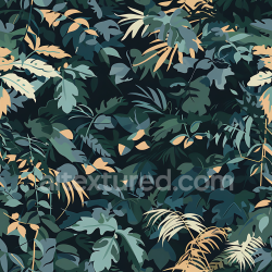 seamless Seamless 3D PBR Jungle Camouflage Texture with Leafy Organic Foliage Design texture 8k free download PBR