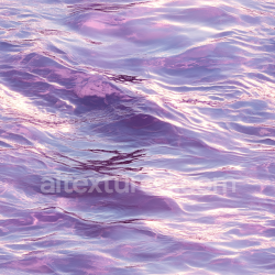 seamless Seamless 3D water PBR texture with stylized smooth purple waves and reflective surface texture 8k free download PBR