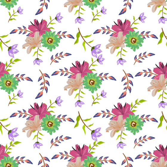 Floral Pattern Texture Featuring Vibrant Colorful Flowers Floral texture preview