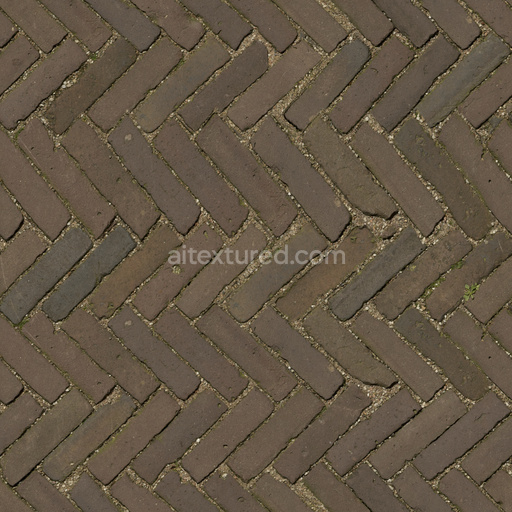 Seamless Brick Floor by Texture Haven – PBR 3D Texture (8K ready)
