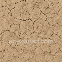 seamless Seamless 3d texture pbr 8k of dry mud cracked surface with parched ground and crumbly soil texture 8k free download PBR