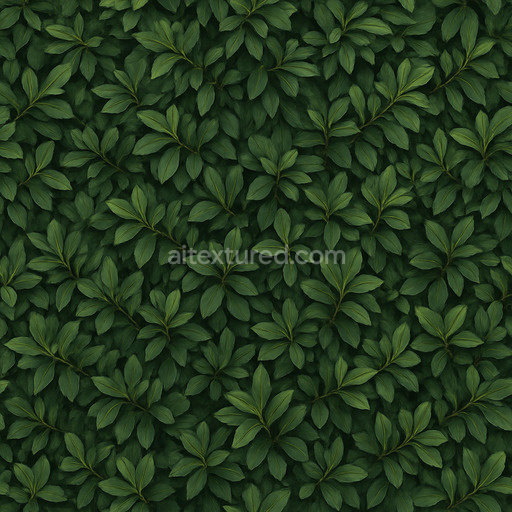 Detailed Dense Foliage Texture Seamless 1024X1024