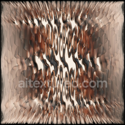 seamless PBR Metal Texture Featuring Distorted Iridescent Brown and Black Pattern texture 8k free download PBR