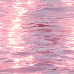 seamless Seamless 3D PBR Pink Water Surface Texture with Soft Reflective Wave Patterns texture 8k free download PBR