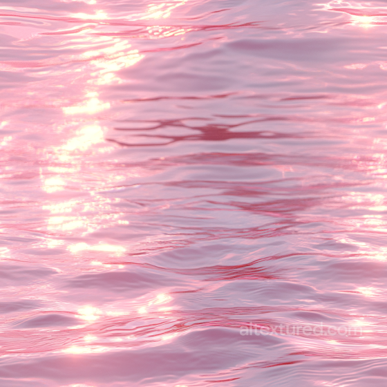Pink Water Surface Texture with Soft Reflective Wave Patterns Water texture preview