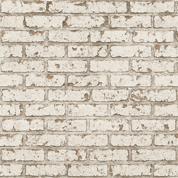 Worn Painted Brick seamless PBR texture preview