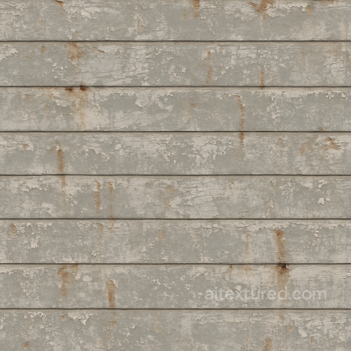 Weathered Vinyl Surface With Peeling Vinyl And Paint Splatter seamless Surfaces, smooth, rough PBR texture