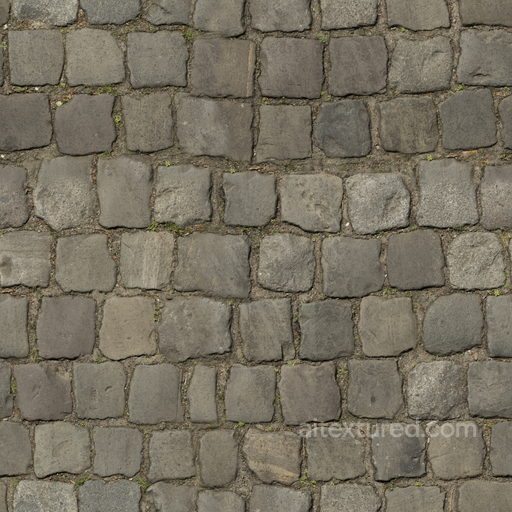 Cobblestone Floor Cobblestone - Cobblestone Plastered Mud Floor Outdoor Dirty seamless Moss PBR texture
