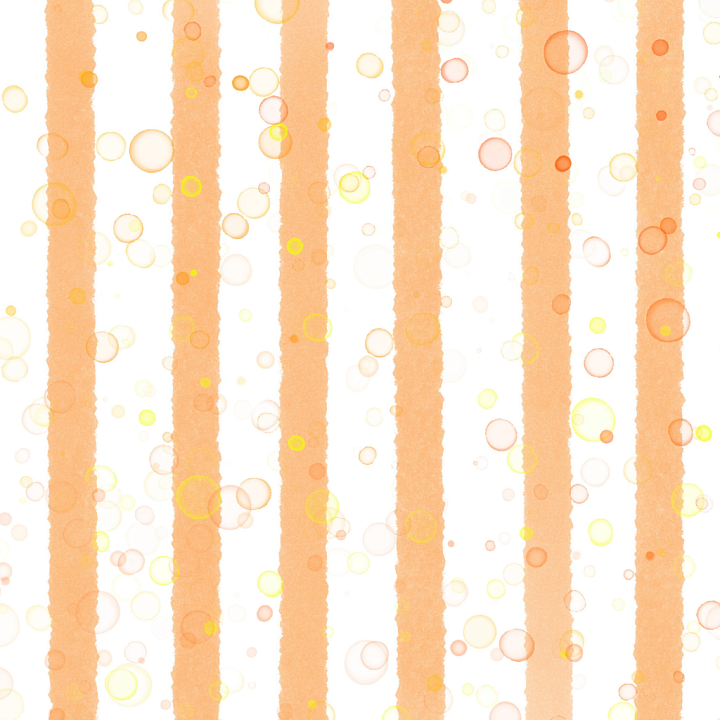 Featuring Soft Orange Watercolor Stripes with Bubbly Overlay seamless PBR texture preview