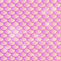 seamless Seamless 3D PBR Texture with Pink and Gold Mermaid Scale Pattern texture 8k free download PBR
