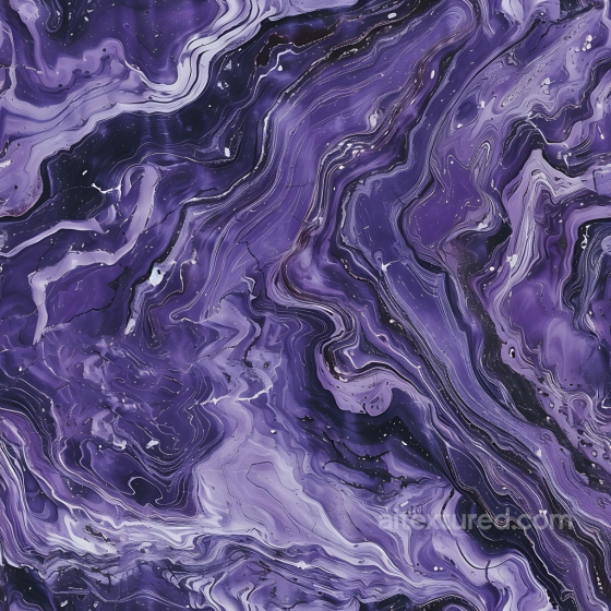 Deep Amethyst Purple Marble PBR Texture with Fluid Veins Marble texture preview