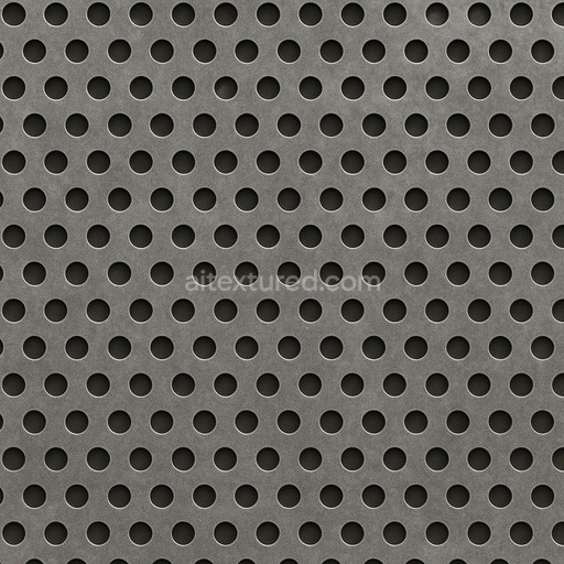 Perforated Metal Sheet Round Holes