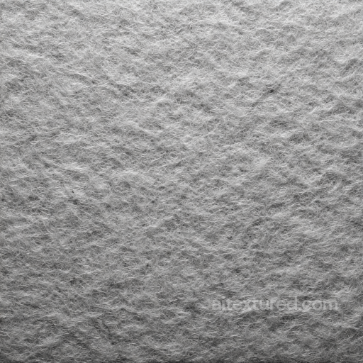 Felt PBR Texture Featuring Soft Gray Dense Wool Fibers seamless Felt PBR texture