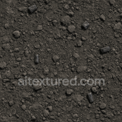 seamless Seamless 3d texture pbr 8k of volcanic ash ground with charcoal fragments and dry soil texture 8k free download PBR