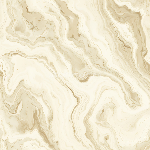 Seamless 3D Cream Marble PBR Texture Featuring Flowing Natural Veins