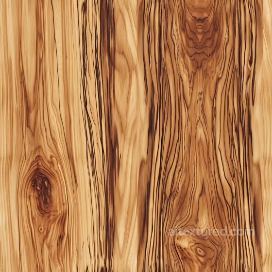 Seamless PBR Spalted Wood Planks Texture with Natural Grain and Knots Wood texture preview