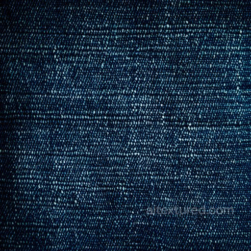 Cracked Denim Fabric PBR Texture with Blue Worn Fibers seamless Denim jeans PBR texture