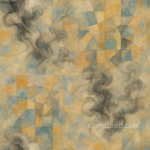 Abstract - Glow Neon Vortex Liquid Metal Smoke Ink Charcoal Pastel Watercolor Oil Paint Impressionist texture preview